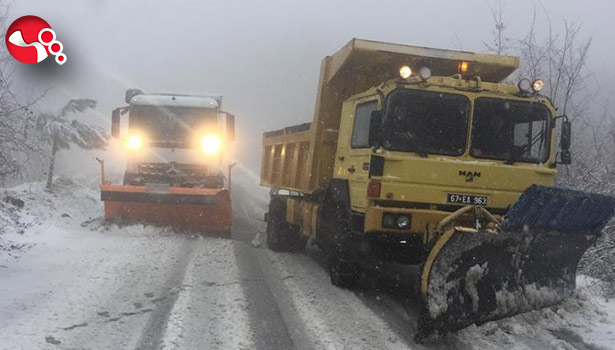 Köy yollarında çalışmalar aralıksız sürüyor