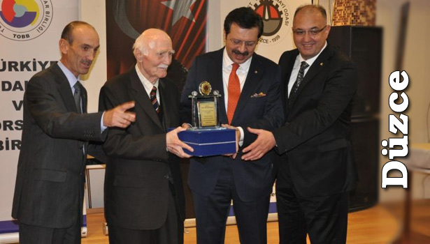 TOBB BAŞKANI DÜZCE TSO'YU ZİYARET ETTİ