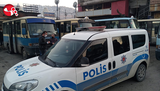 Dolmuş durağında darp...