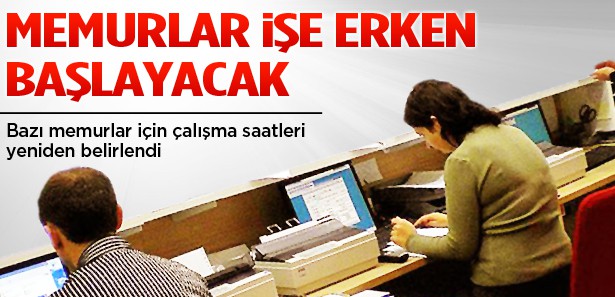 Bakanlıklarda mesai saatleri değiştirildi !