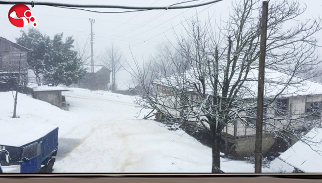 Gümeli beyaza büründü!!!