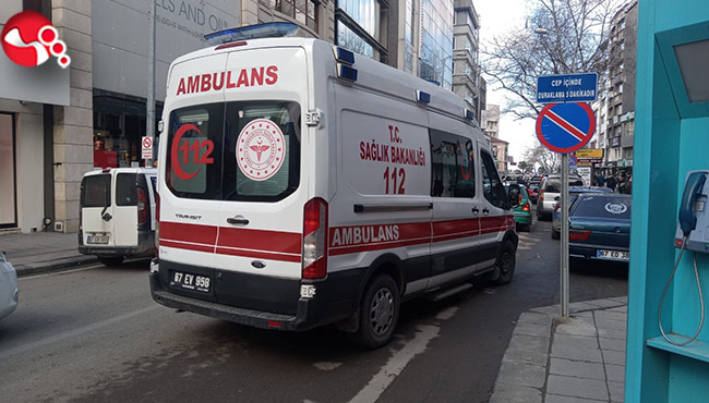 Gazipaşa Caddesinde kaza...