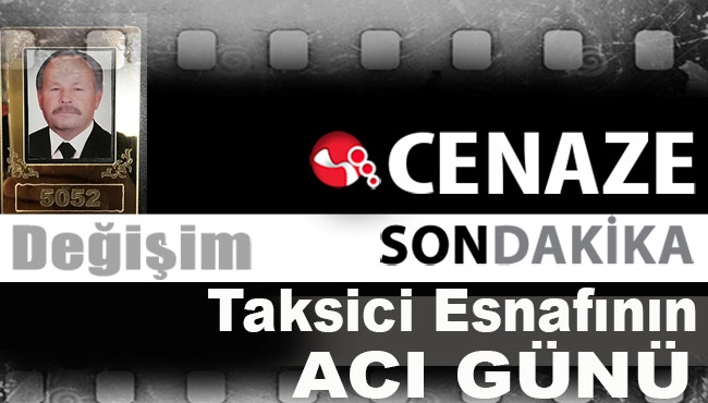 Taksici Esnafının acı günü...