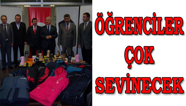 500 ÖĞRENCİYE YARDIM