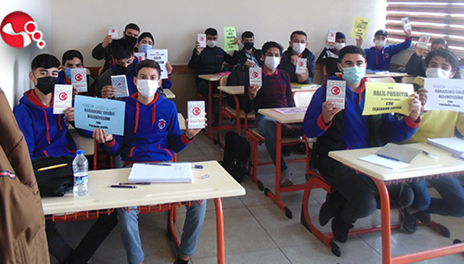 Şanlıurfalı öğrencilerden anlamlı teşekkür......