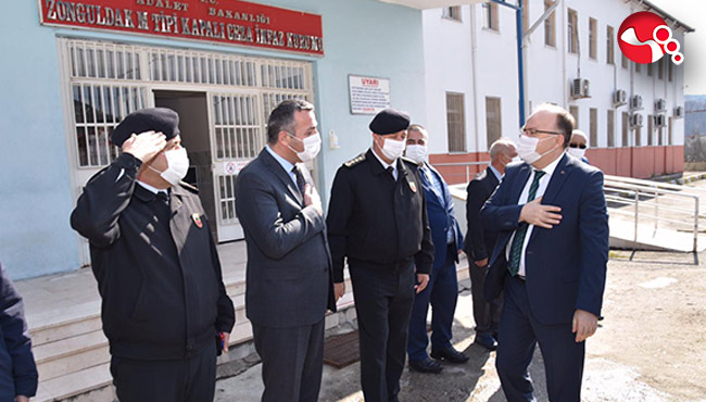 Vali ve Başsavcı Cezaevinde İncelemeler...