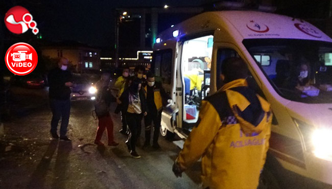 Ehliyetsiz sürücü kaza yaptı...