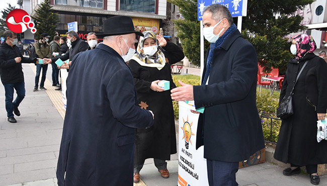 Ereğli halkının kandilini kutladılar