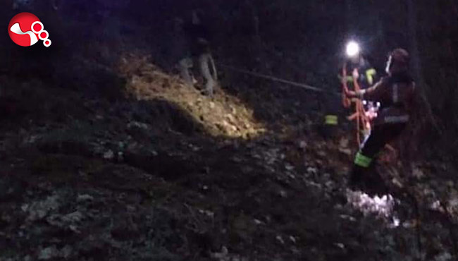 Kayalıklardan düşmüştü