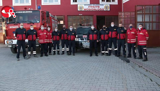 İtfaiye personeline yangına dayanıklı elbise