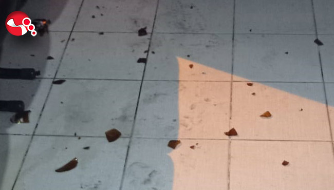 Gasp etmeye çalışmıştı:Başarılı olamayınca durağa saldırdı!..