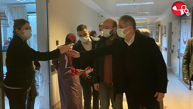 Sağlık Kuruluşlarına anlamlı ziyaret...