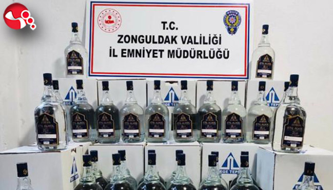 496 litre ele geçirildi!..