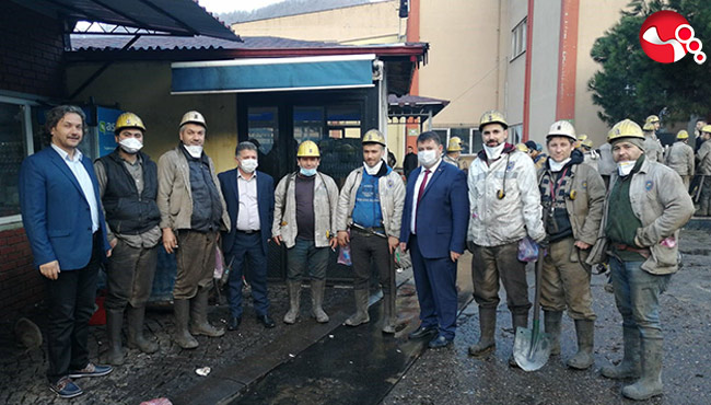 Yeşil, Madenciyi bilgilendirmeye devam ediyor