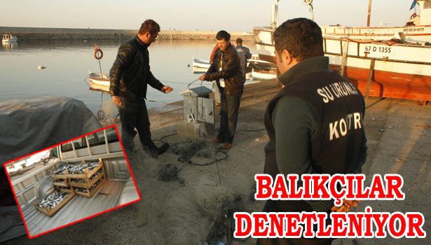 BATI KARADENİZ'DE BALIKÇILARA ŞOK BASKINLAR