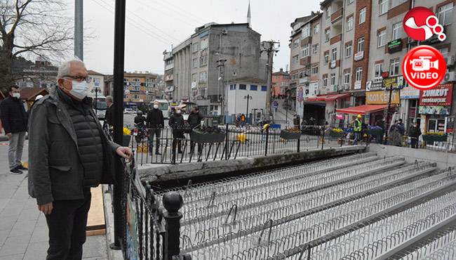 Trafik sıkışıklığı gideriliyor...