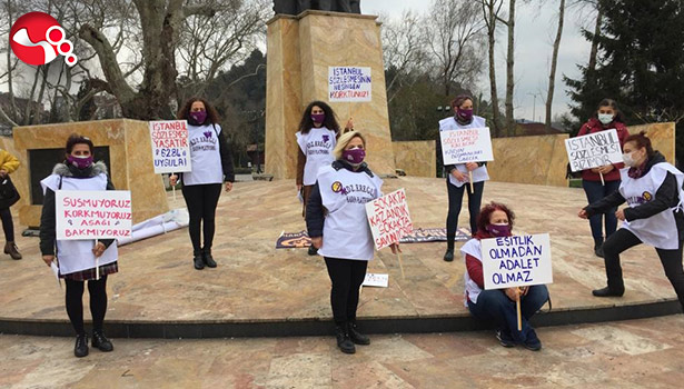 Kadınlar EYLEM için toplandı!!!