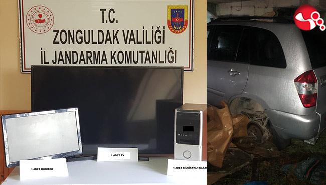 Hırsızlık zanlıları yakalandı...