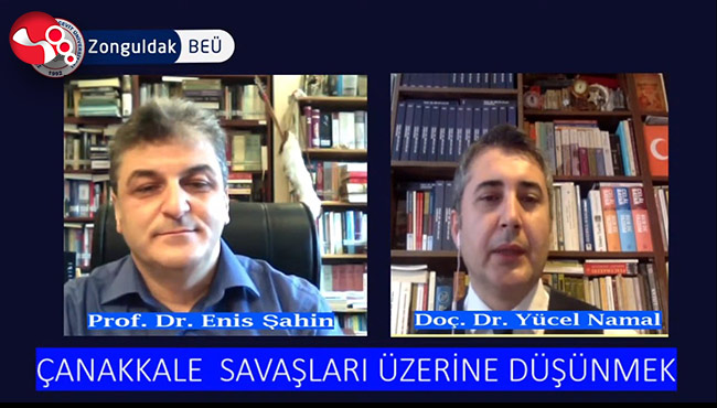 “Çanakkale Savaşlarını Düşünmek” başlıklı online söyleşi