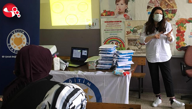 Çaycumalı öğrenciler tabletlerine kavuştu