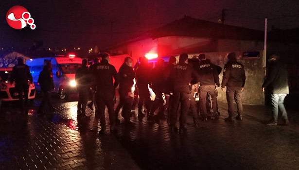 Baltalı kavgaya polis müdahalesi