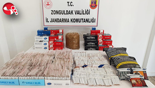 Bandrolsüz tütün ve makaron ele geçirildi!..