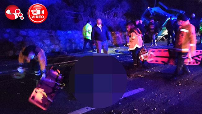 FECİ KAZA!..2ölü ve yaralılar...AYRINTILAR BELLİ OLUYOR...