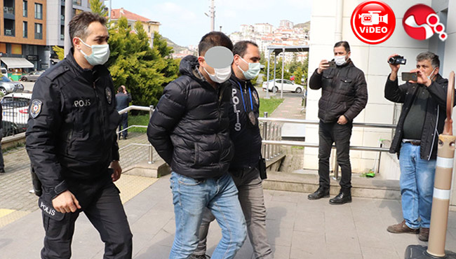 O sürücü Adliyede...