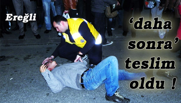 EREĞLİ'DE KAZA: 2 YARALI