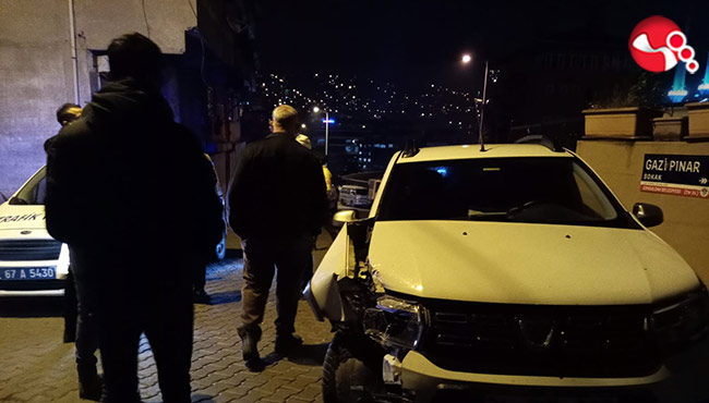 Duvara çarparak durabildi