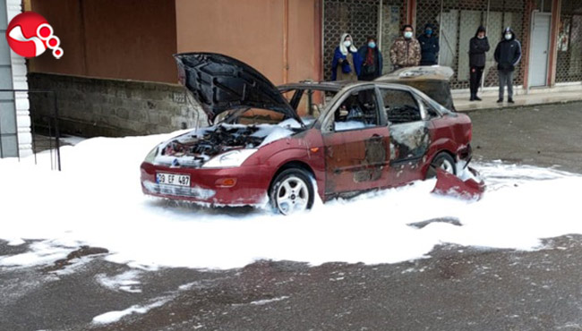 Seyir halindeyken alev aldı!..