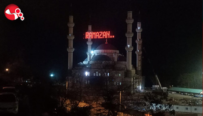 Uzunmehmet Camii'nde Ramazan hazırlığı