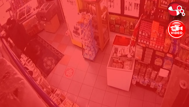 Hırsızlık anı kameralara yansıdıu...