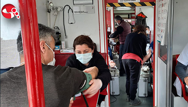 Süleymanbeyler Köyü'nde KAN BAĞIŞI...