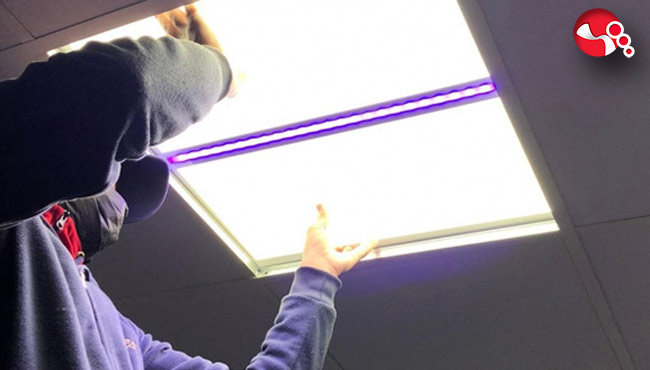 Koronavirüse karşı nano ışık sistemi...