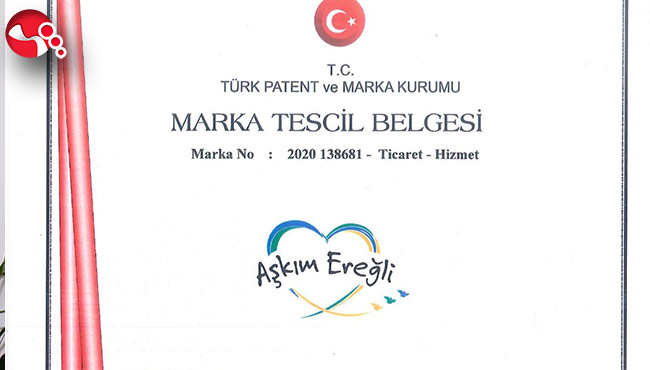 Aşkım Ereğli’ ve ‘Sevgi, Barış, Dostluk’ marka oldu...