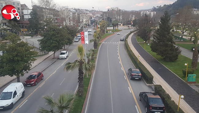 Cadde ve sokaklar sessizliğe büründü!..