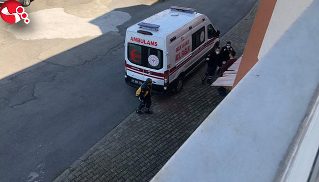 Yaşlı adam banyoda düştü!!!