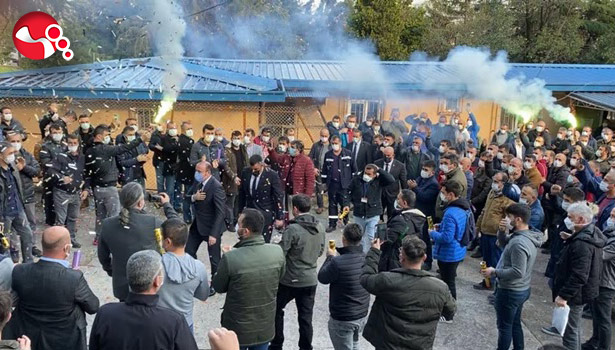 Genel Başkan çalışanlarla görüştü...