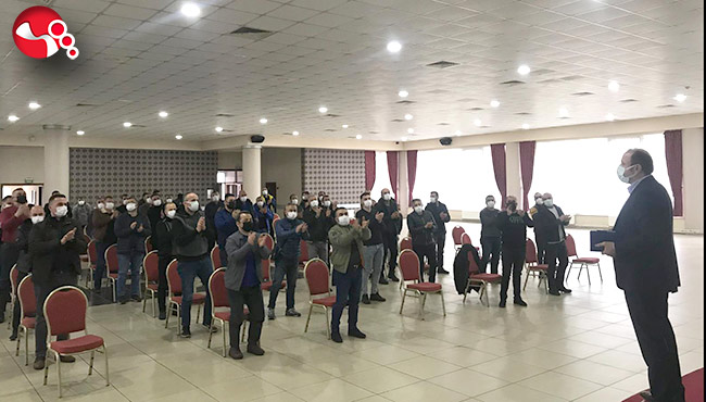 Erdal, ilçeden ayrıldı…