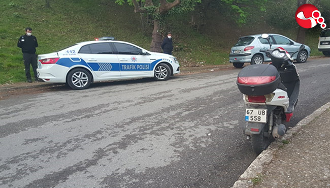 Motoru devirdi,hastanelik oldu!..