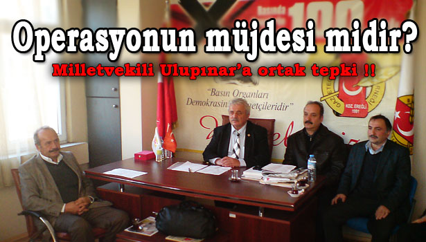 ORTAK 'ULUPINAR' TEPKİSİ