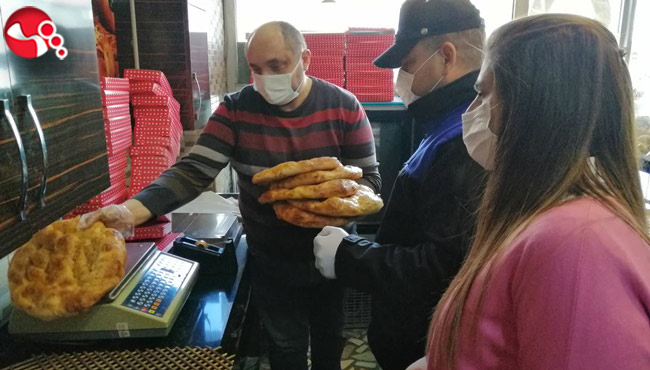 Fırınlara denetim yapıldı...