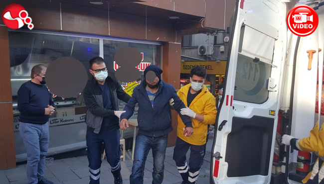 Laf atma kavgası: 1 yaralı...