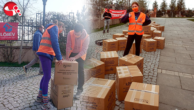 LÖSEV’den tüm hastalarına koli koli mutluluk!