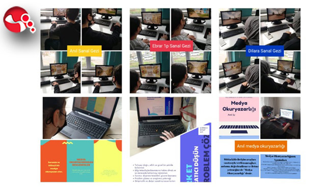 eTwinning Projesi adım adım ilerliyor