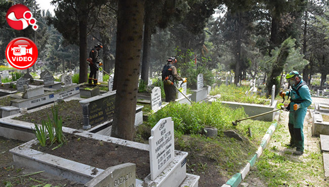 Mezarlıklar Bayrama hazırlanıyor!!!
