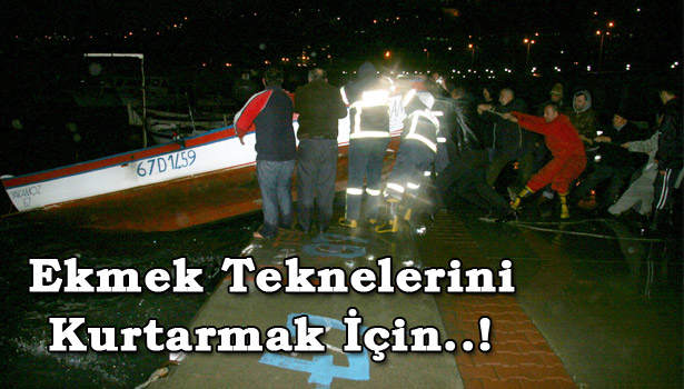 KAYIKLARI KURTARMA OPERASYONU