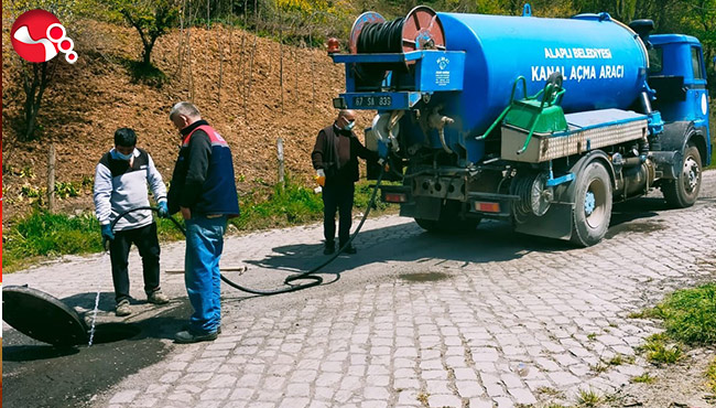 Kanalizasyon sorunları çözüldü