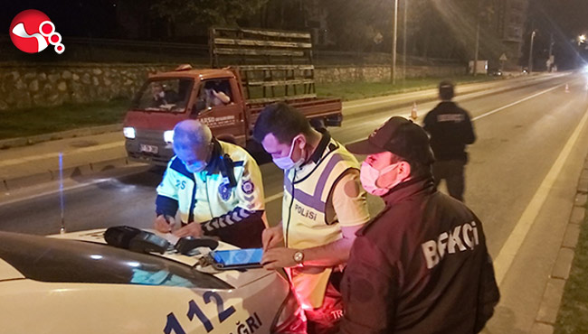 220 promil alkolle yakalandı...